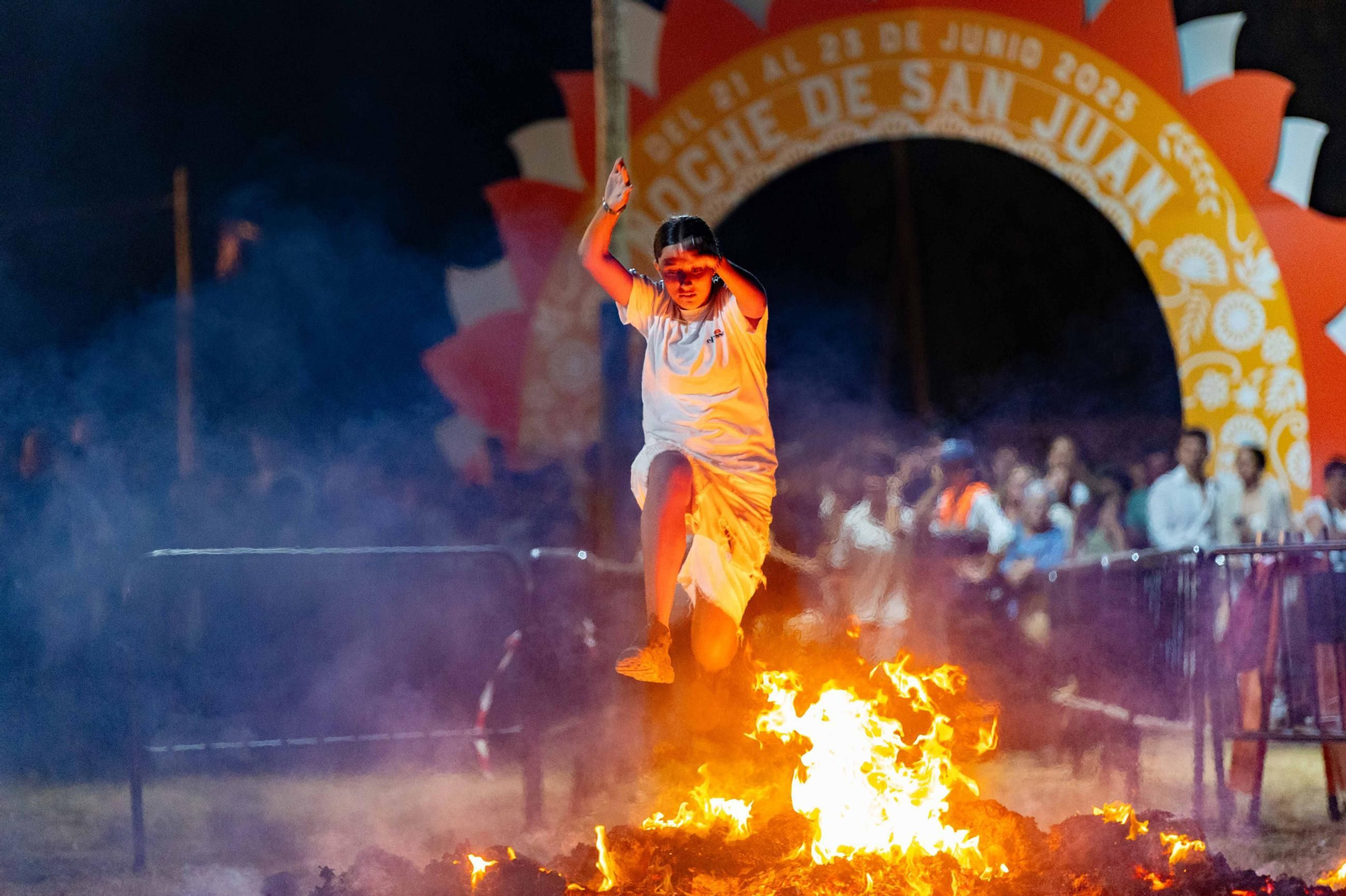 Noche de San Juan en La Casería: las imágenes