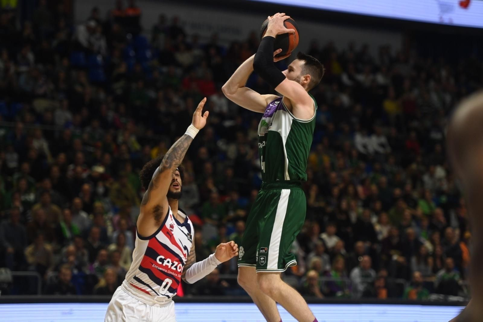 El Unicaja - Cazoo Baskonia, en imágenes