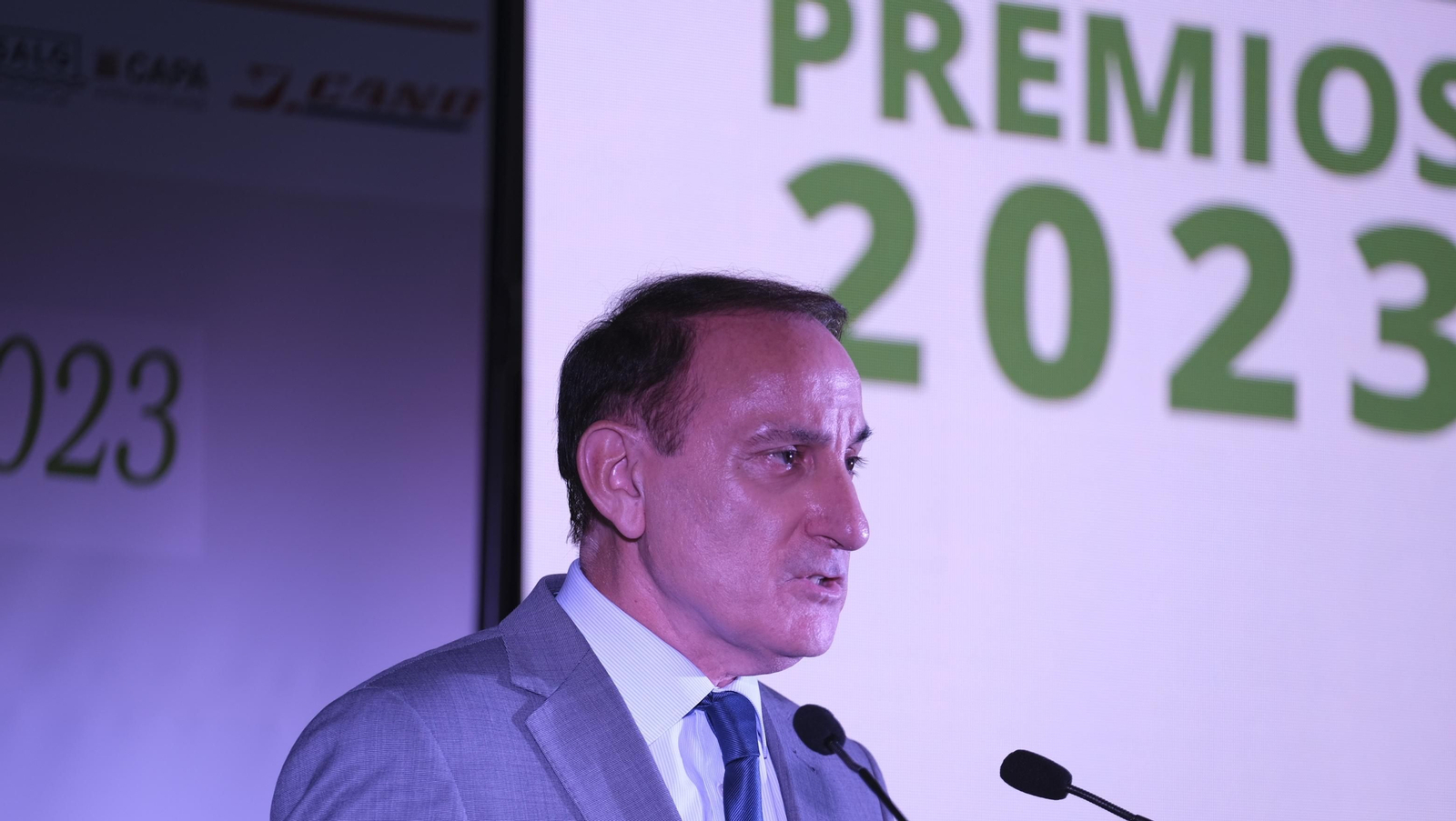 Imágenes de la gala de entrega de los Premios Asempal 2023, en el Hotel Playadulce