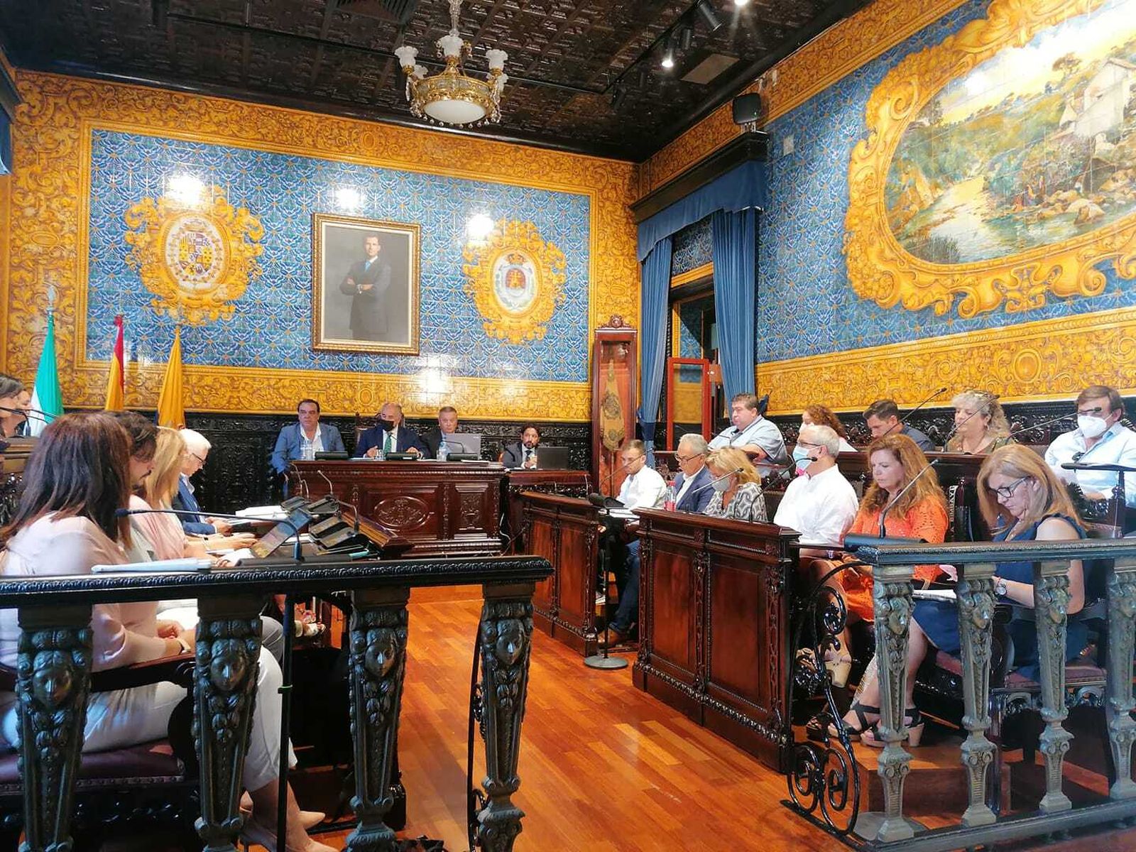 Una sesión de Pleno en Algeciras.