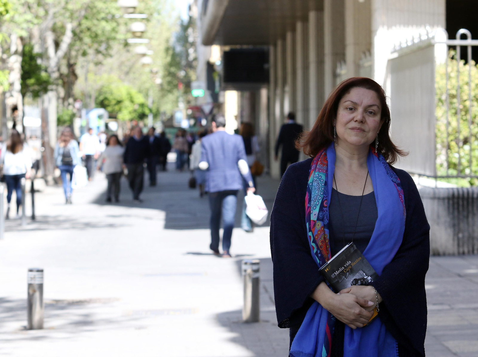 La escritora Care Santos.