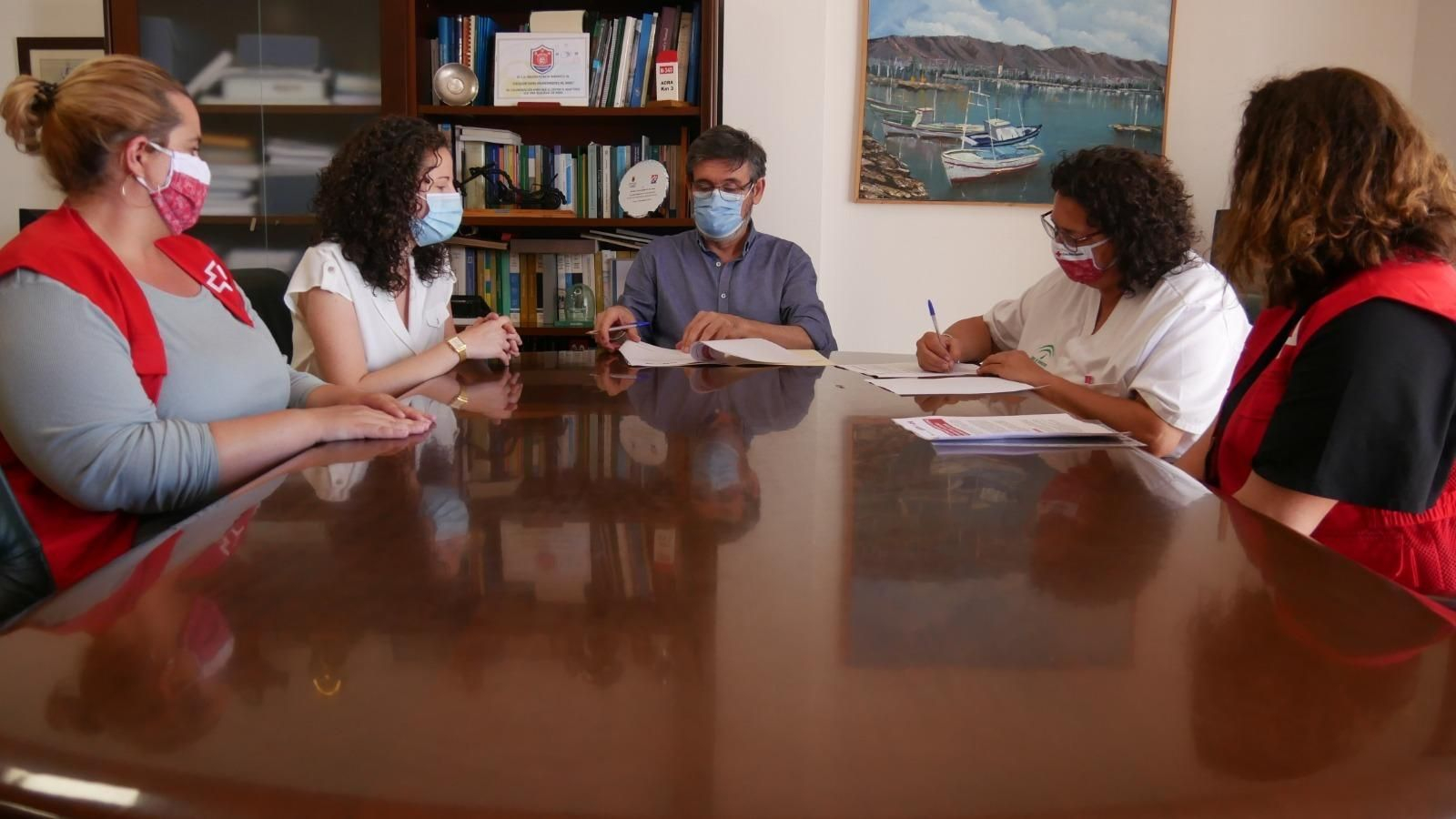 Firma de este convenio entre ambas instituciones.