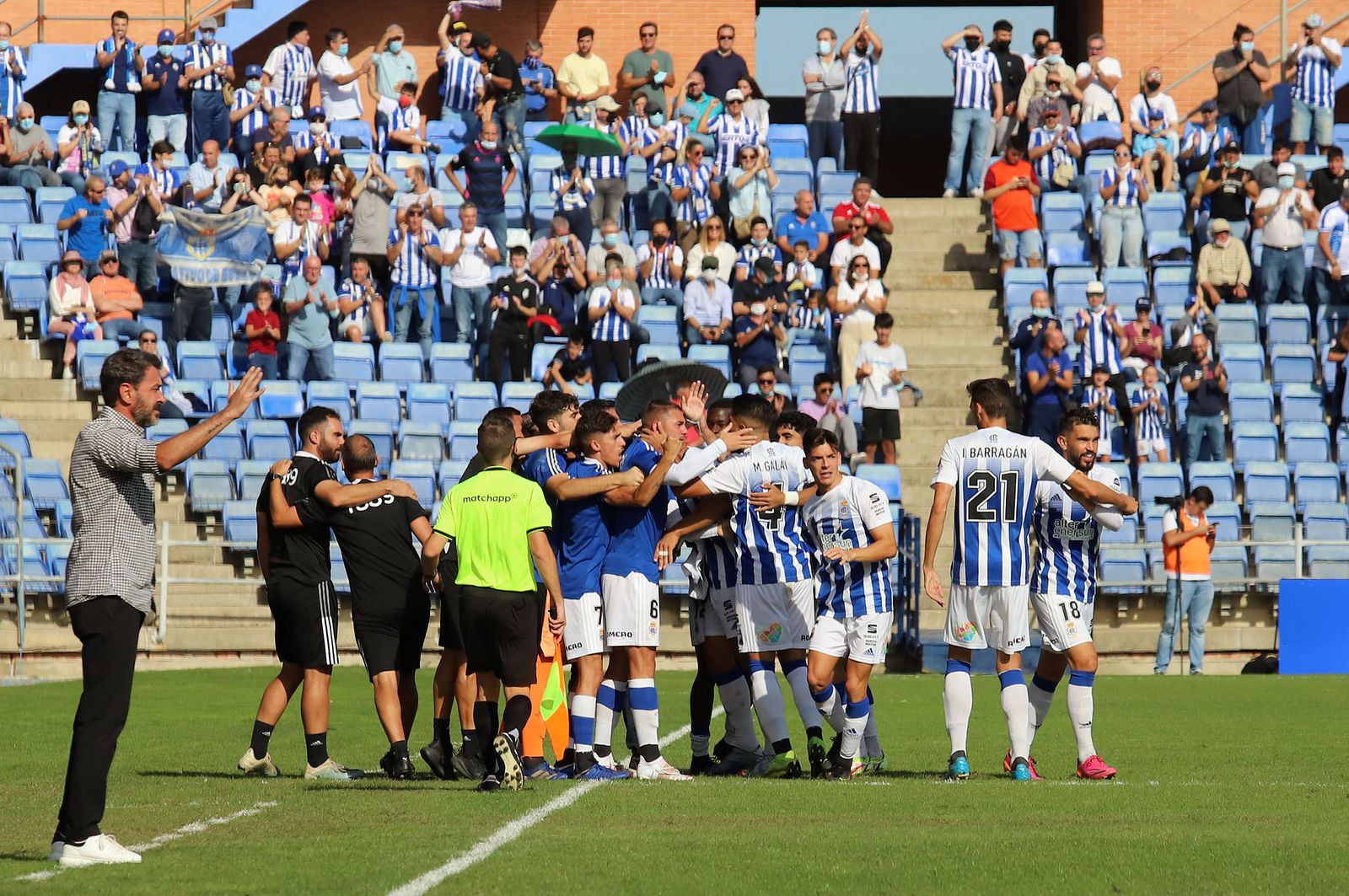 El Recreativo de José Juan Romero sería un equipo ofensivo, al igual que esta temporada.
