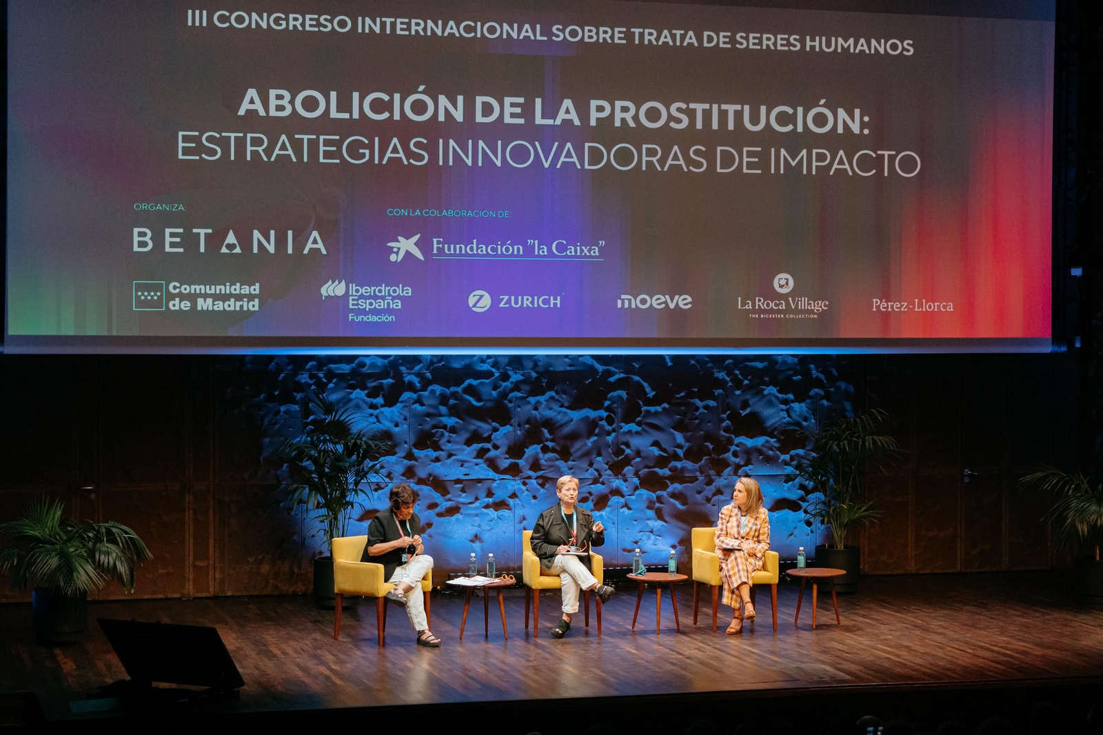 Una de las mesas redondas del congreso.