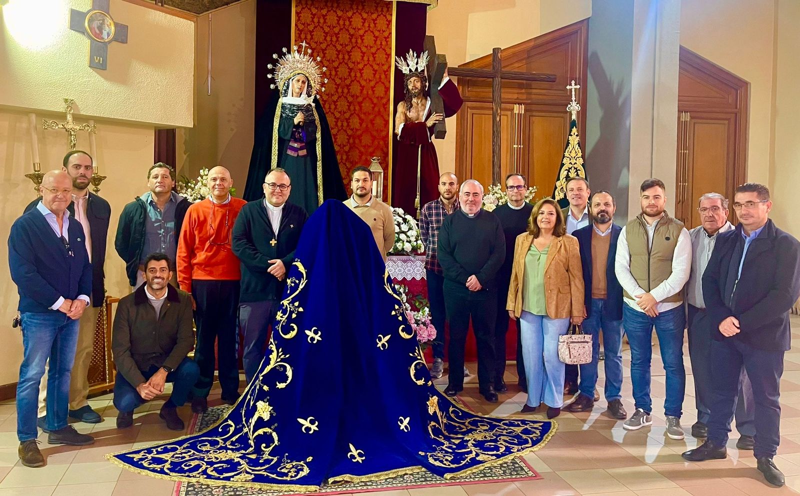 Acto de cesión del manto