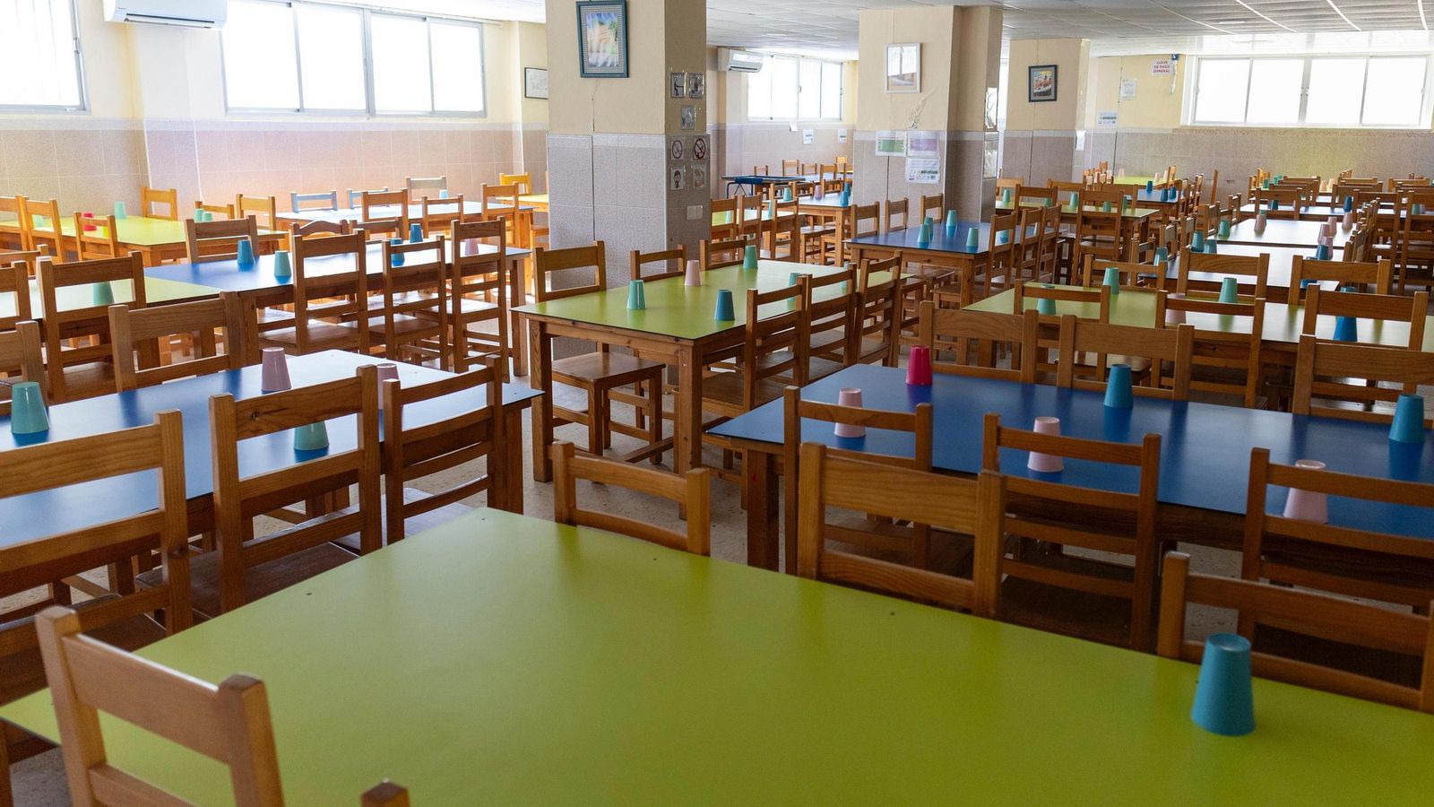 Imagen del comedor, que ha sido renovado recientemente.