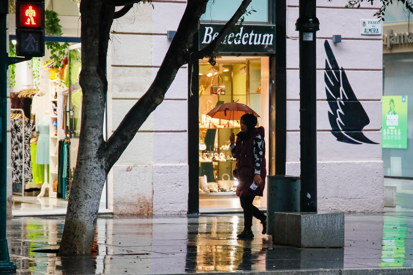 Las mejores imágenes de la lluvia en Almería