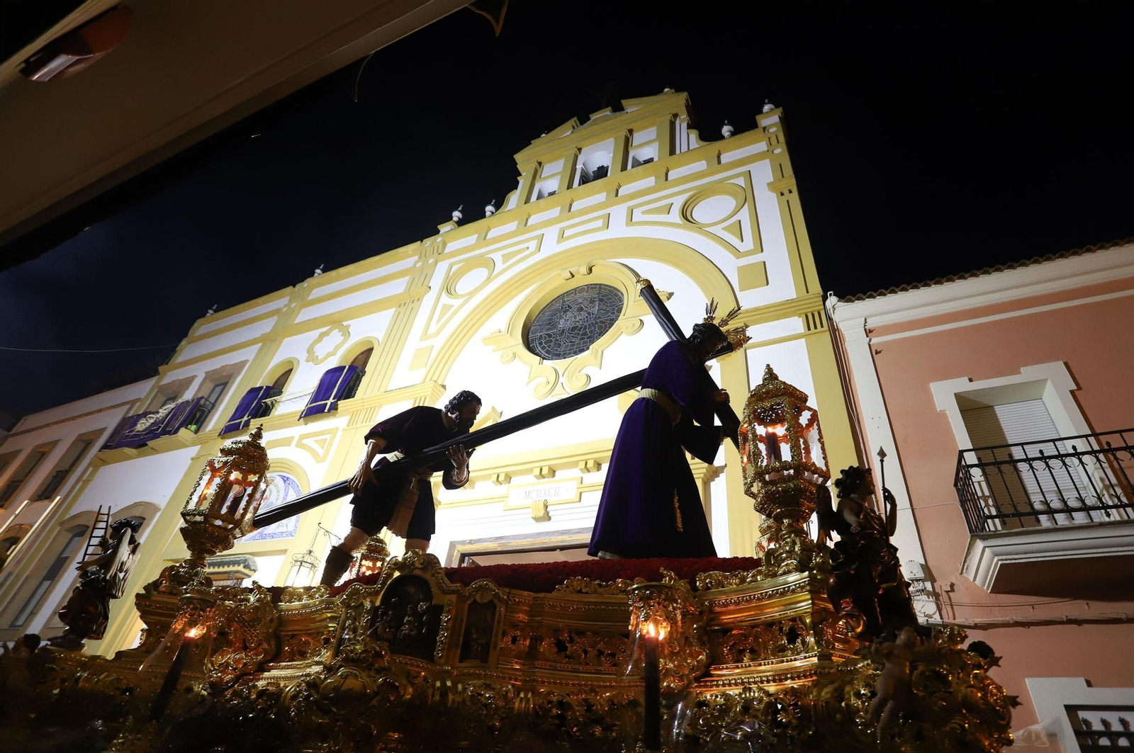 Imágenes del Nazareno en la madrugá de Huelva