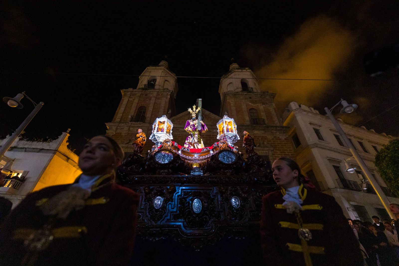 Las imágenes de la hermandad del Nazareno en la Semana Santa de San Fernando 2025