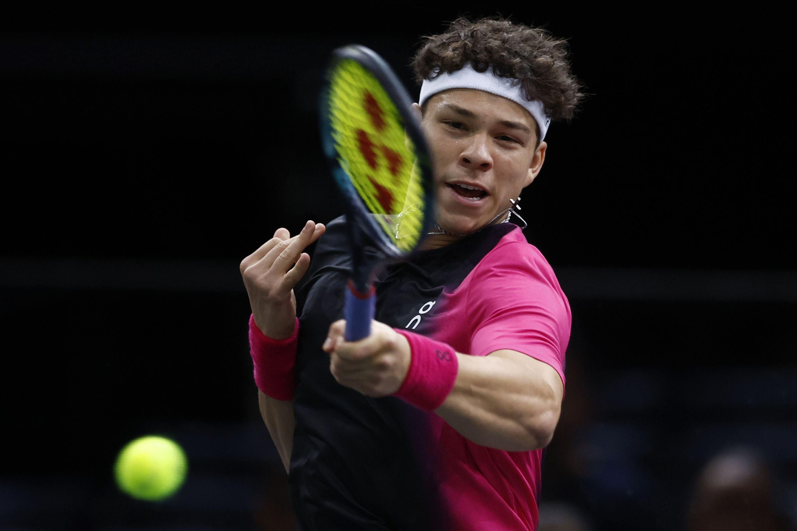 Alejandro Davidovich-Ben Shelton, en fotos