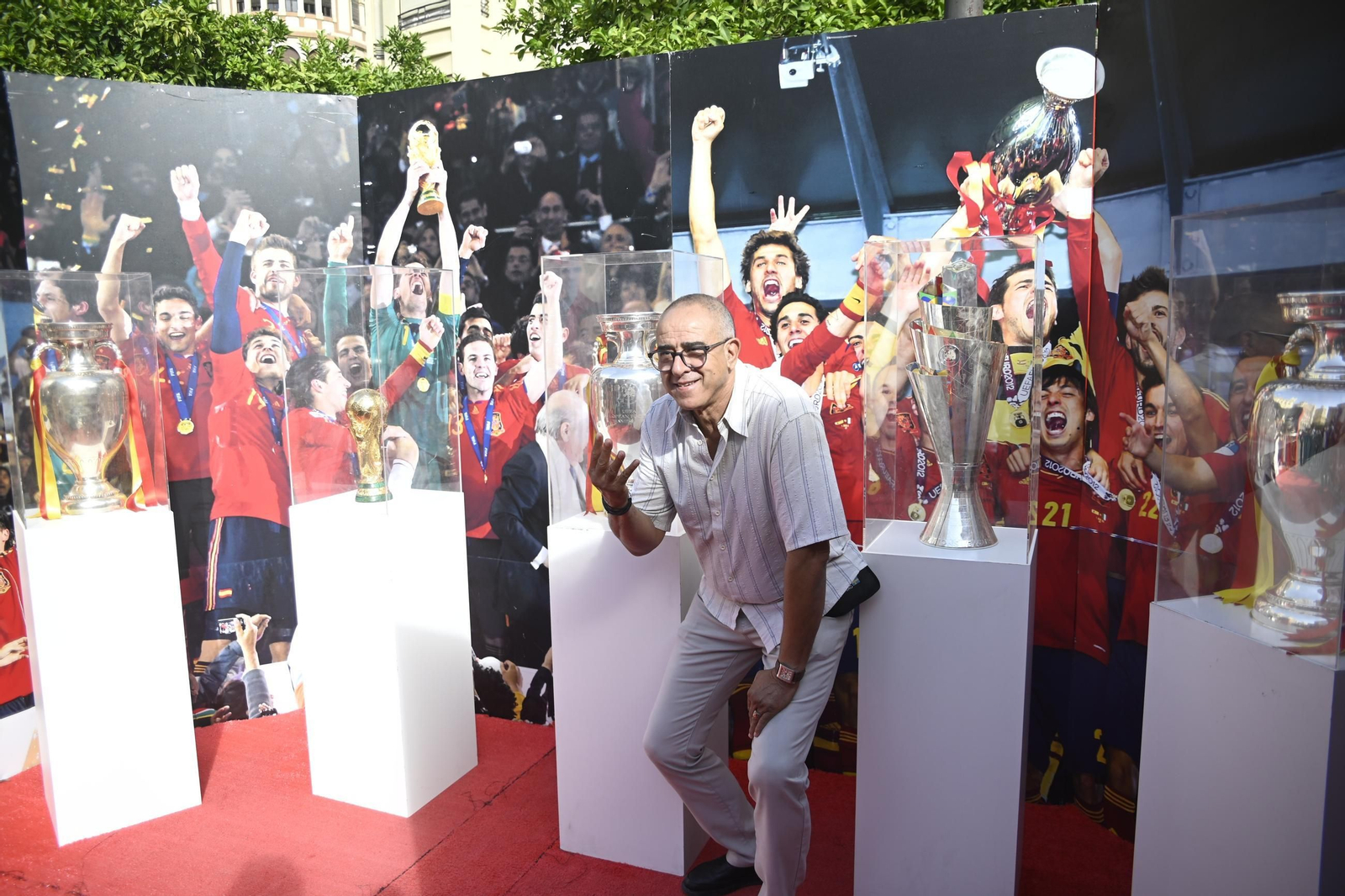 Las mejores fotos del inicio de la 'fan zone' de la selección española en Córdoba