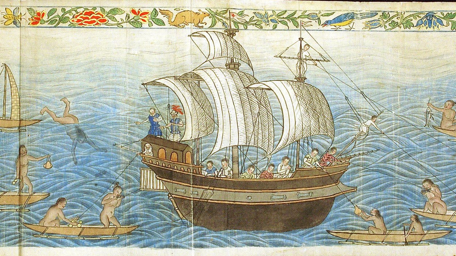 Isla de los ladrones, del códice Boxer