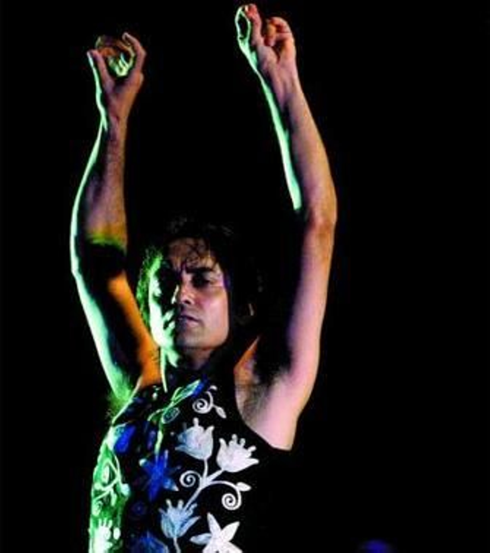 El bailaor David Morales, en su anterior montaje, Abraçado.