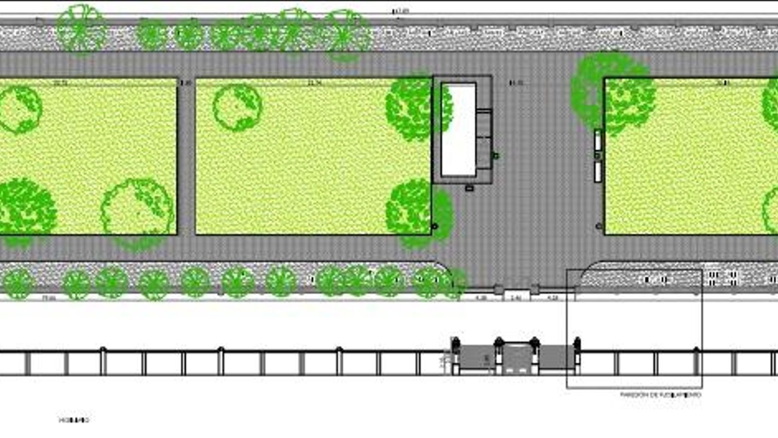Recreación de la remodelación del Cementerio Británico