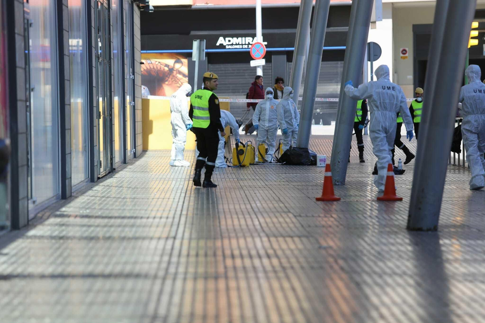 Las fotos del Ejército desplegado en Málaga