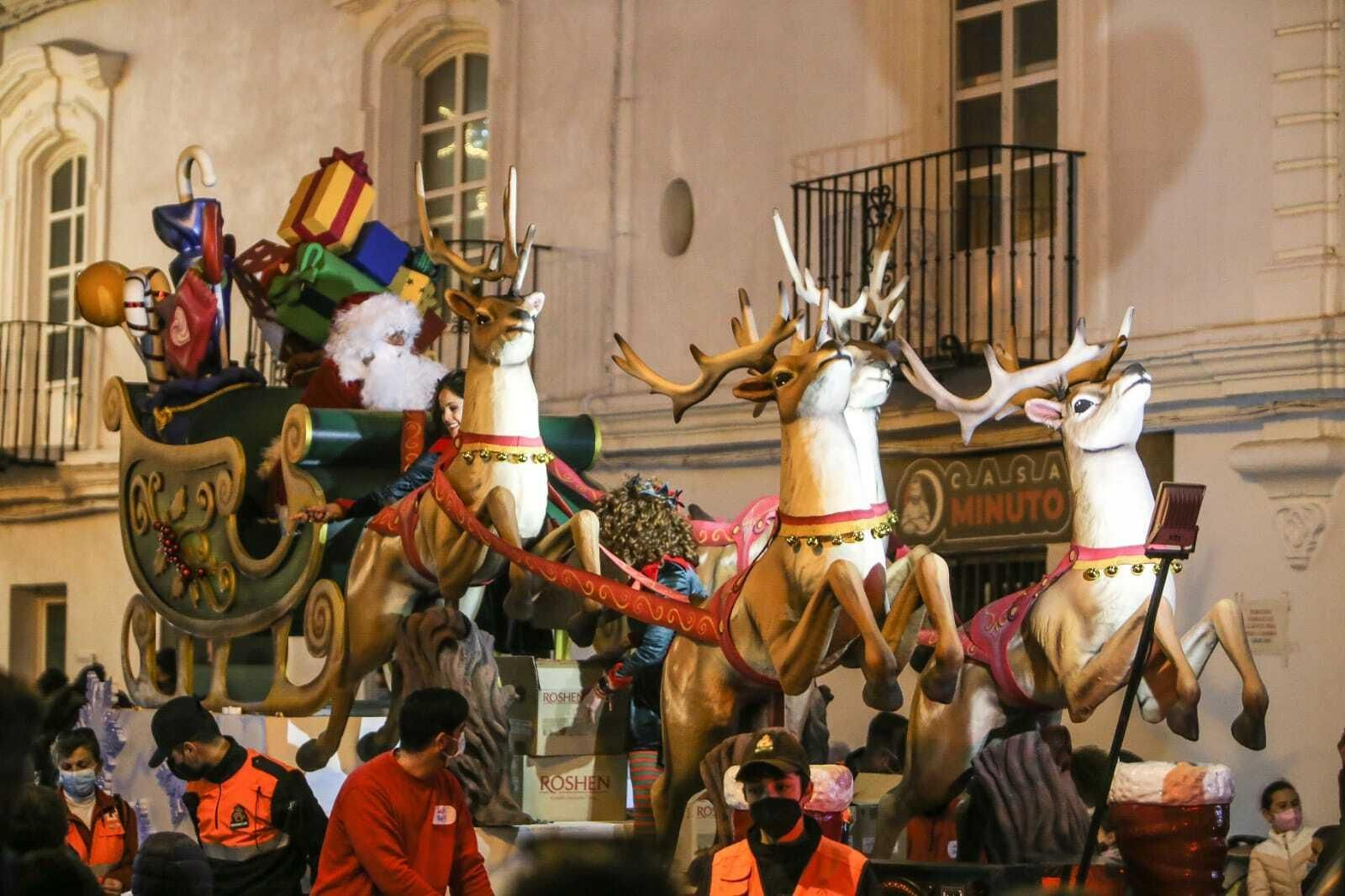 Cabalgata de Papá Noel en Chiclana