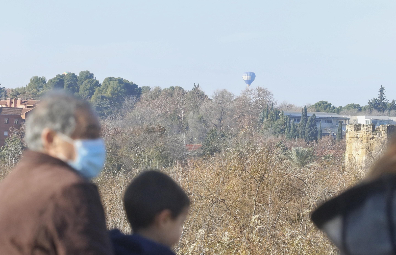 La Cabalgata en globo de los Reyes Magos en Córdoba