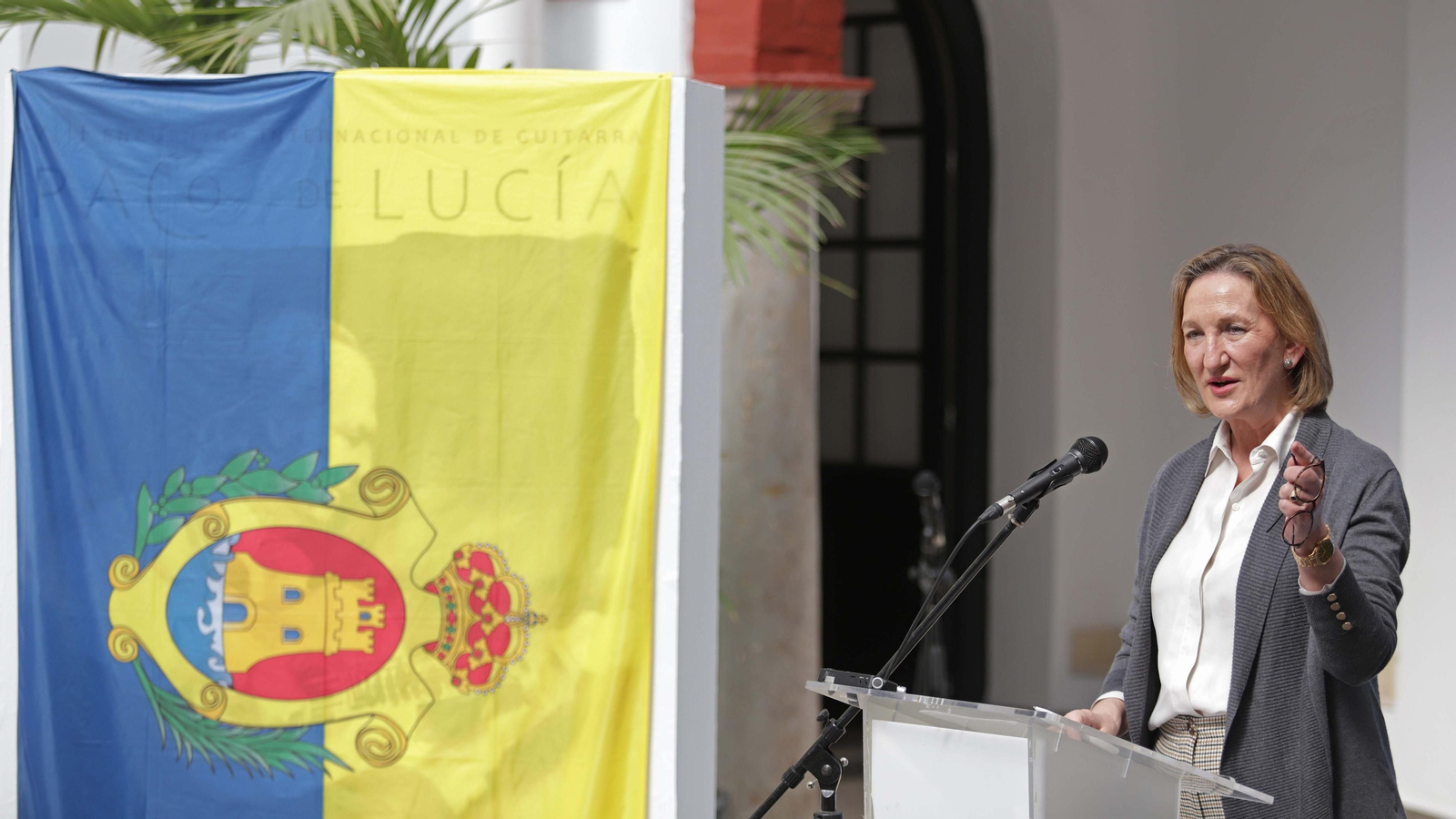 Fotos de la presentación del VIII Encuentro Internacional de Guitarra 'Paco de Lucía'