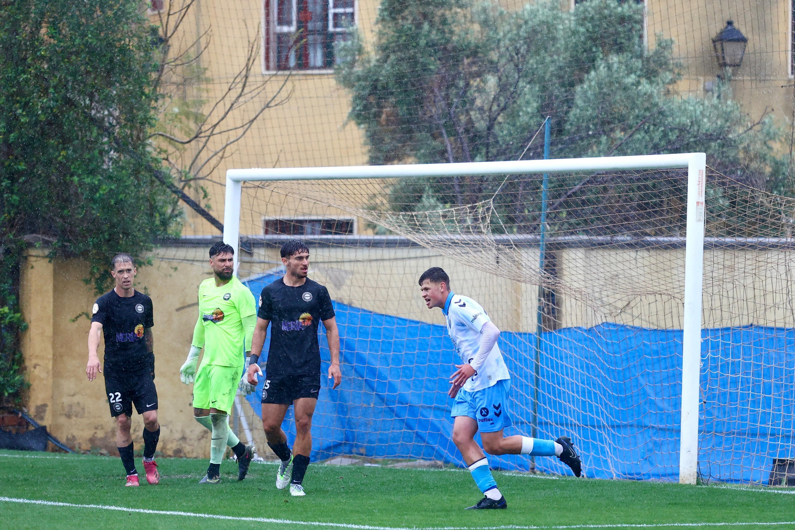 Loren Juarros, presente en el triunfo del Atlético Malagueño ante el Málaga City