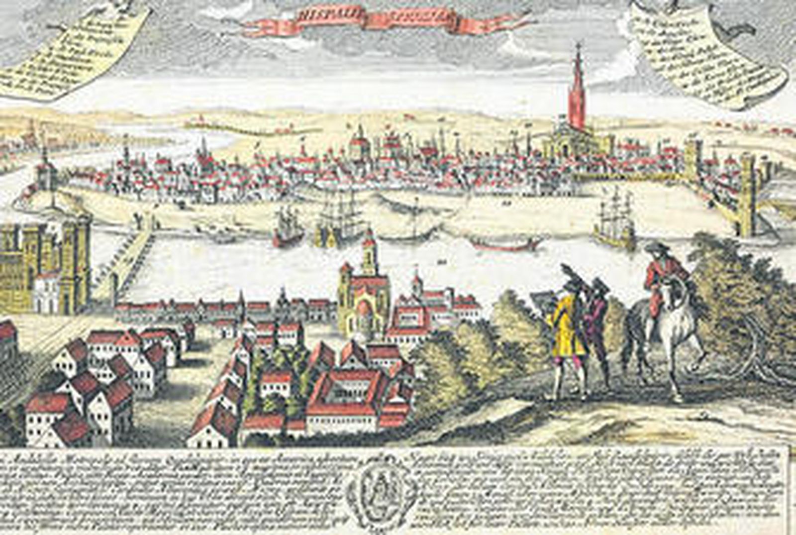 El escaso calado del río, un problema desde el XVIII