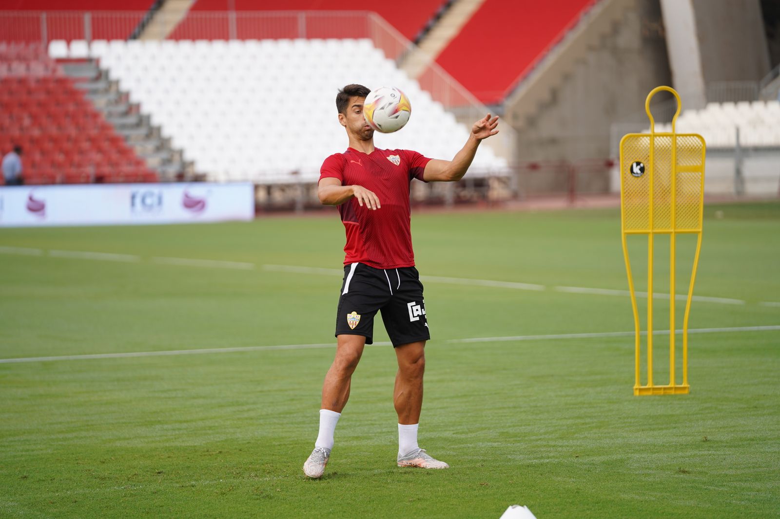 Fotogalería del entrenamiento del Almería, sábado 14