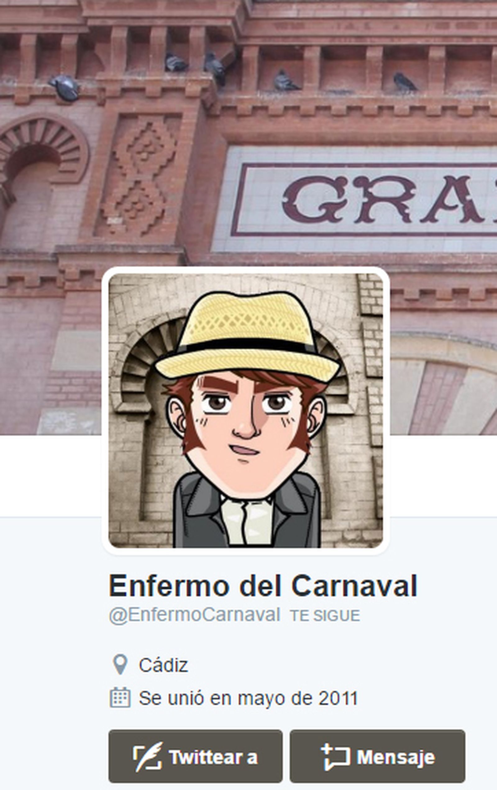 Enfermo del Carnaval