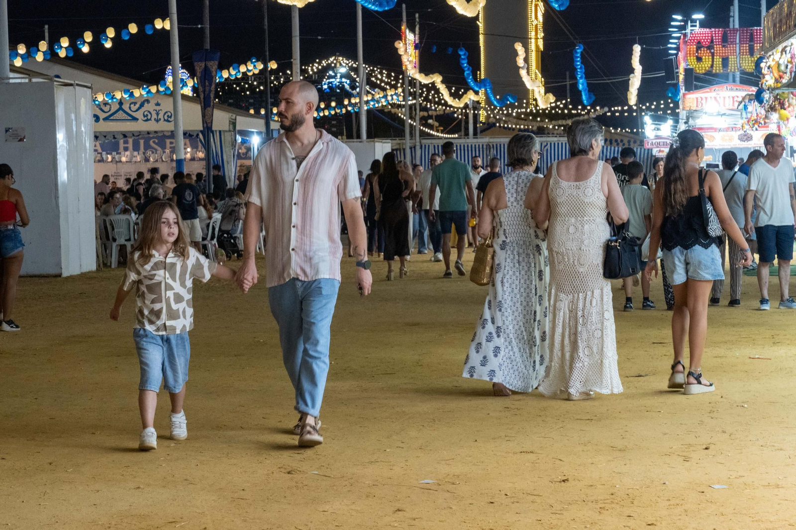 Colombinas 2025: Imágenes del ambiente el sábado 2 de agosto en las Fiestas Colombinas