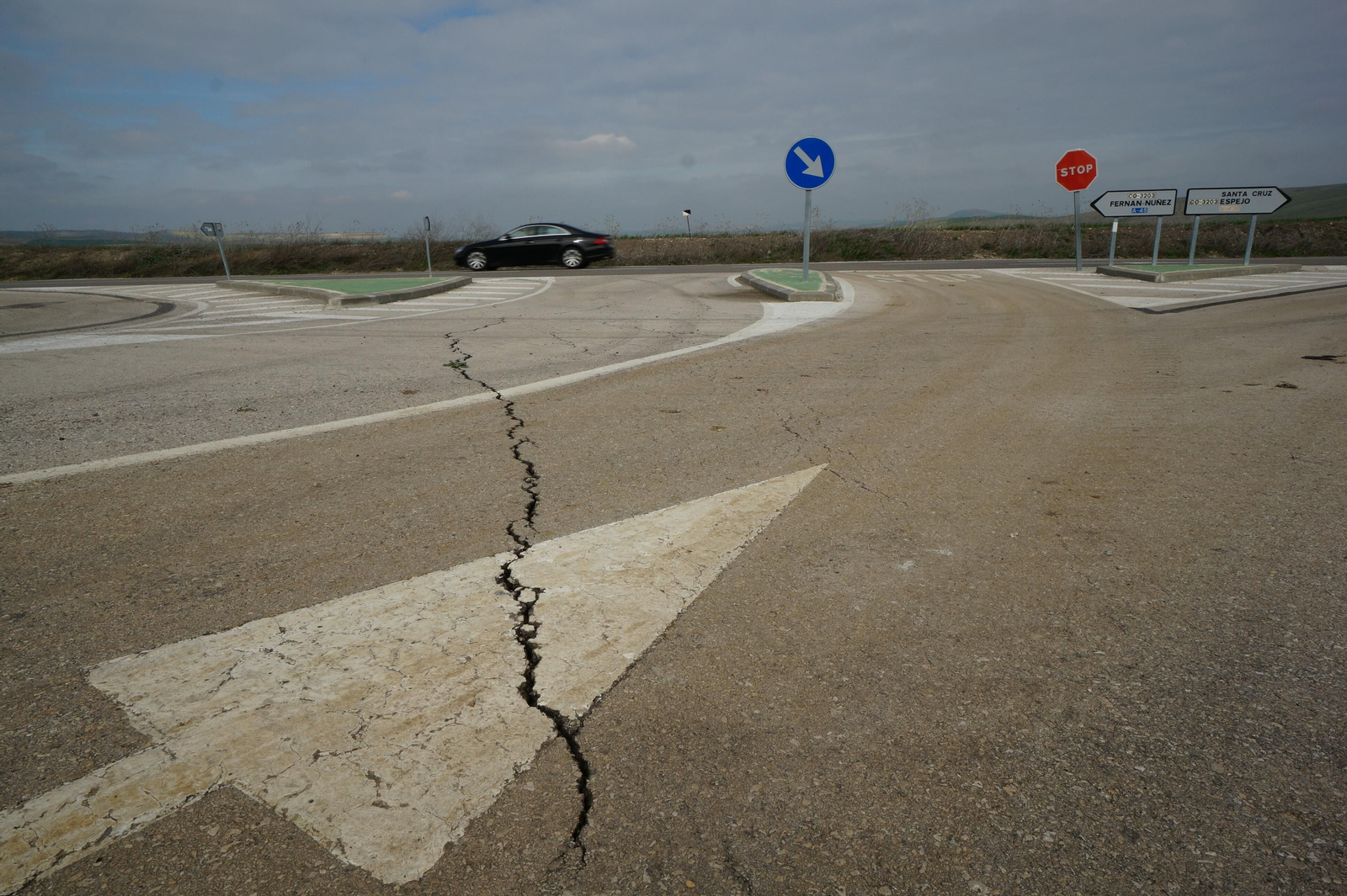 Un recorrido por la Córdoba-3203, la carretera de los terremotos