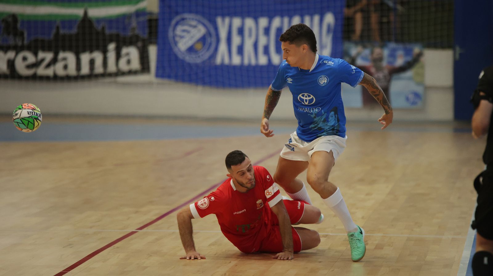 Imágenes del partido del Xerez Toyota Nimauto - Móstoles