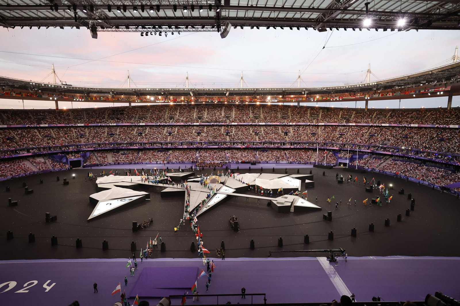 Las fotos de la ceremonia de clausura de los Juegos Olímpicos París 2024