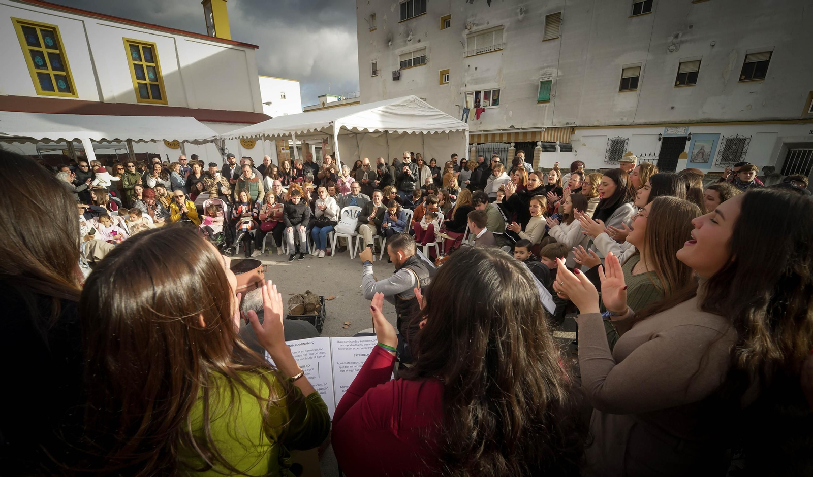 Imágenes de zambombas del día 20 de diciembre en Jerez