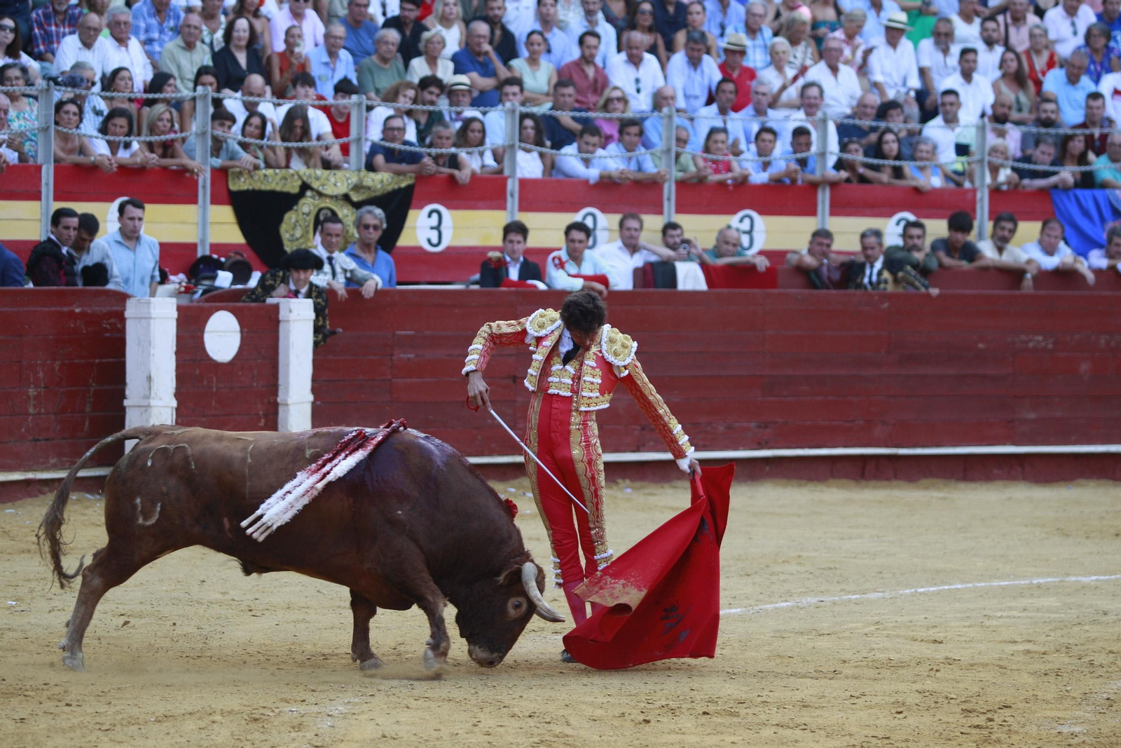 La despedida del torero Enrique Ponce de la Feria de Almería 2024, en imágenes