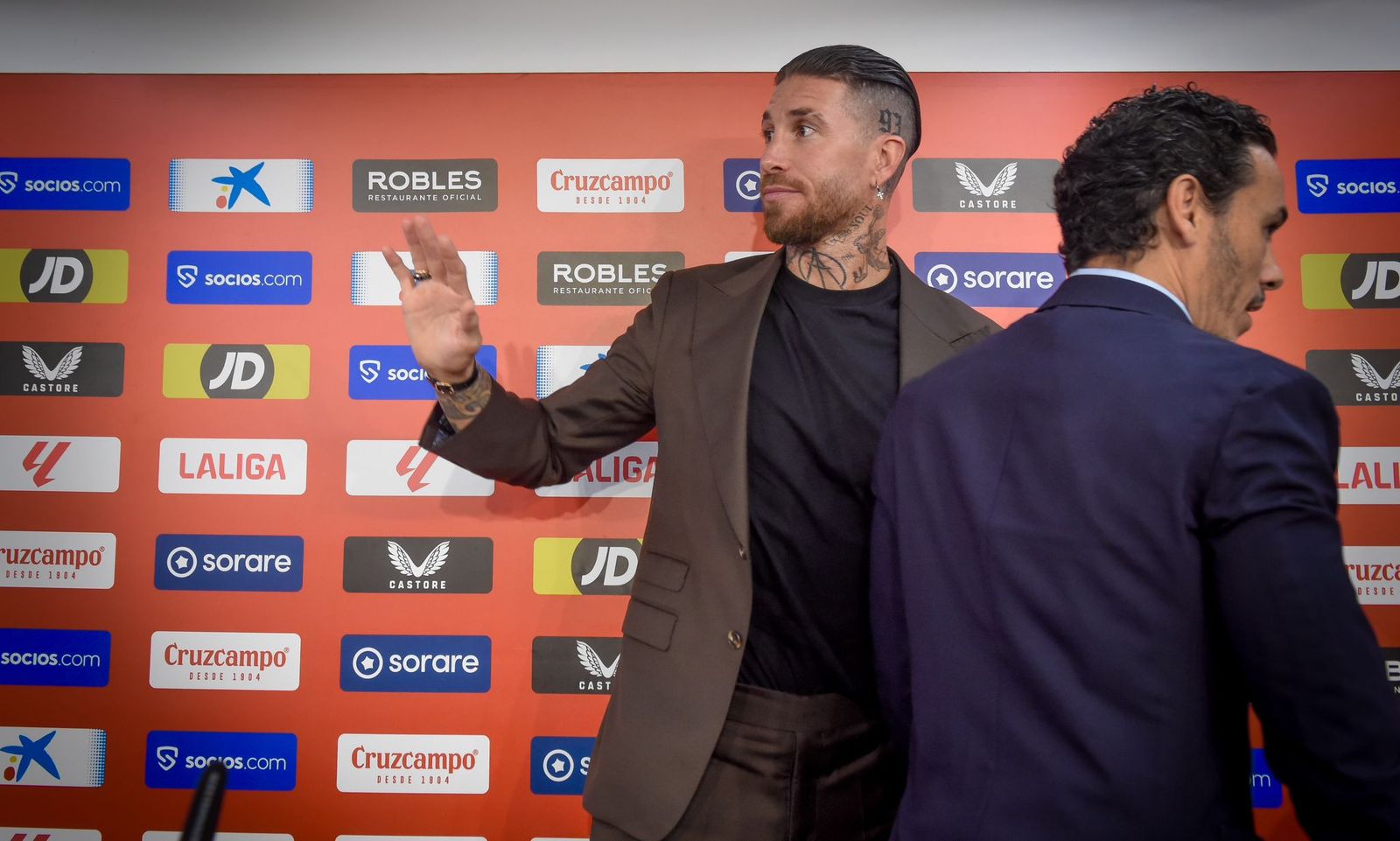 Las imágenes de la despedida de Sergio Ramos del Sevilla