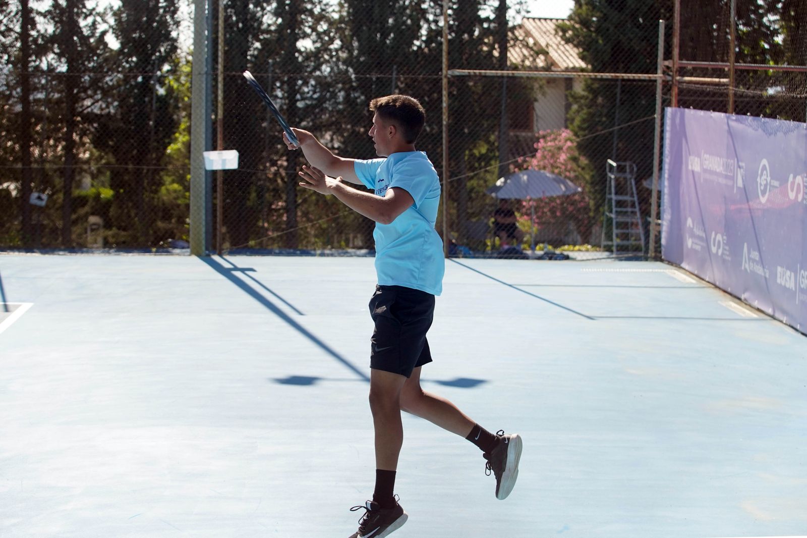 Las mejores imágenes de la primera jornada del Campeonato Europeo Universitario de Tenis