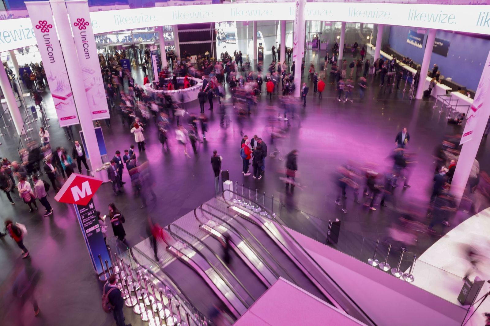 Imagen del interior del Mobile World Congress que se celebra en Barcelona