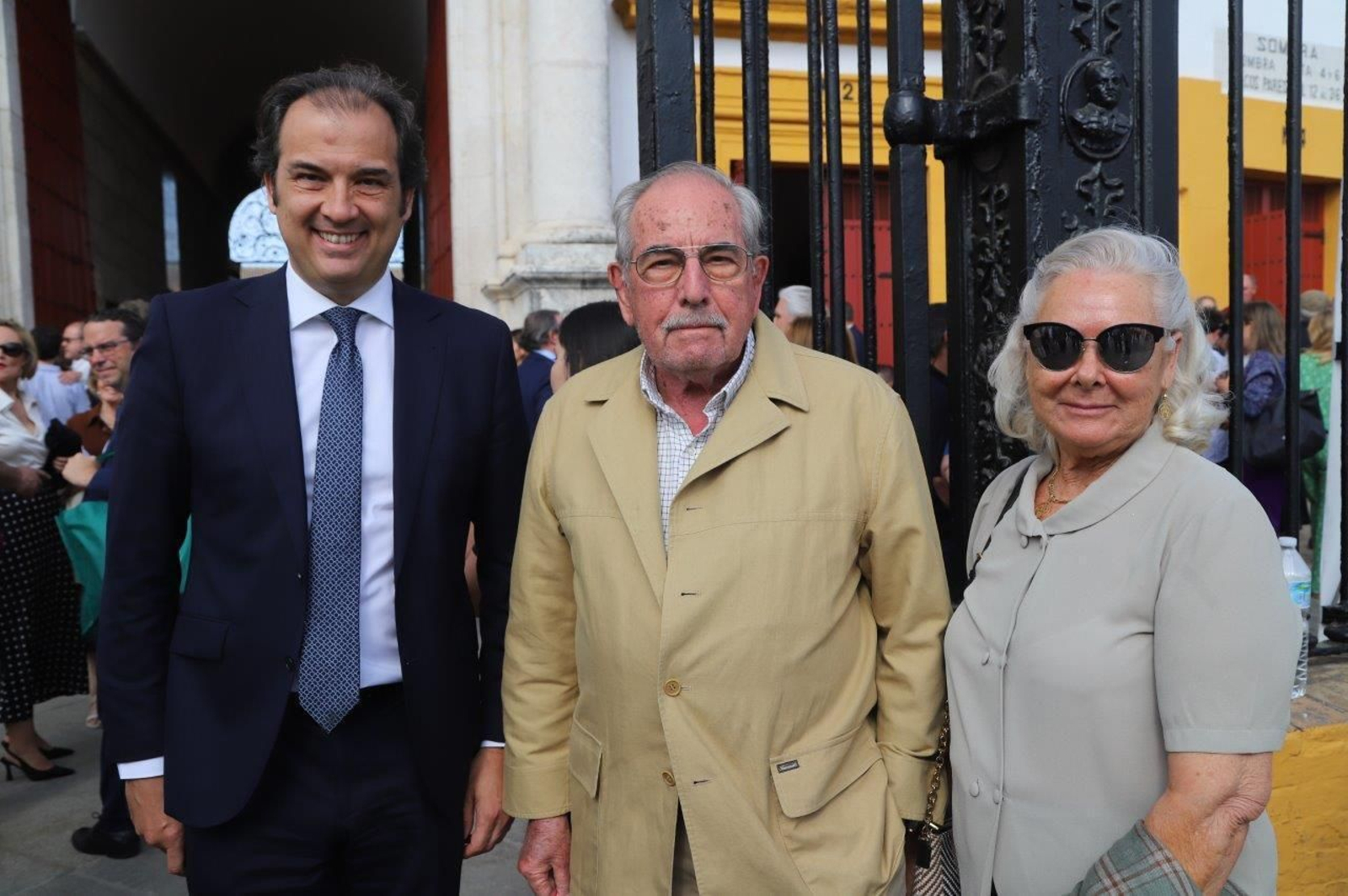 José Luque Teruel, Eduardo Miura y su esposa María del Mar Fanjul