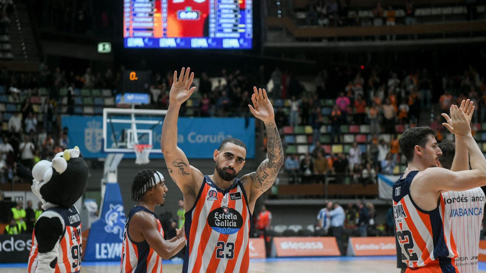 El Leyma Coruña-Unicaja, en fotos