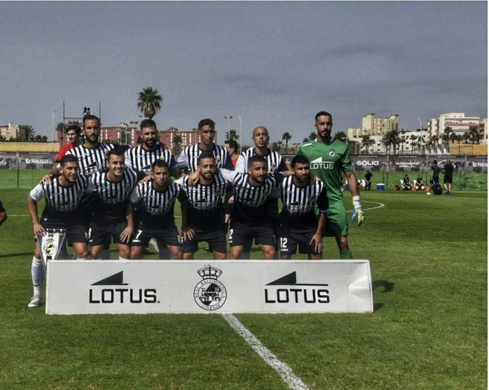 Formación inicial de la Balona este domingo, ante el Alcorcón