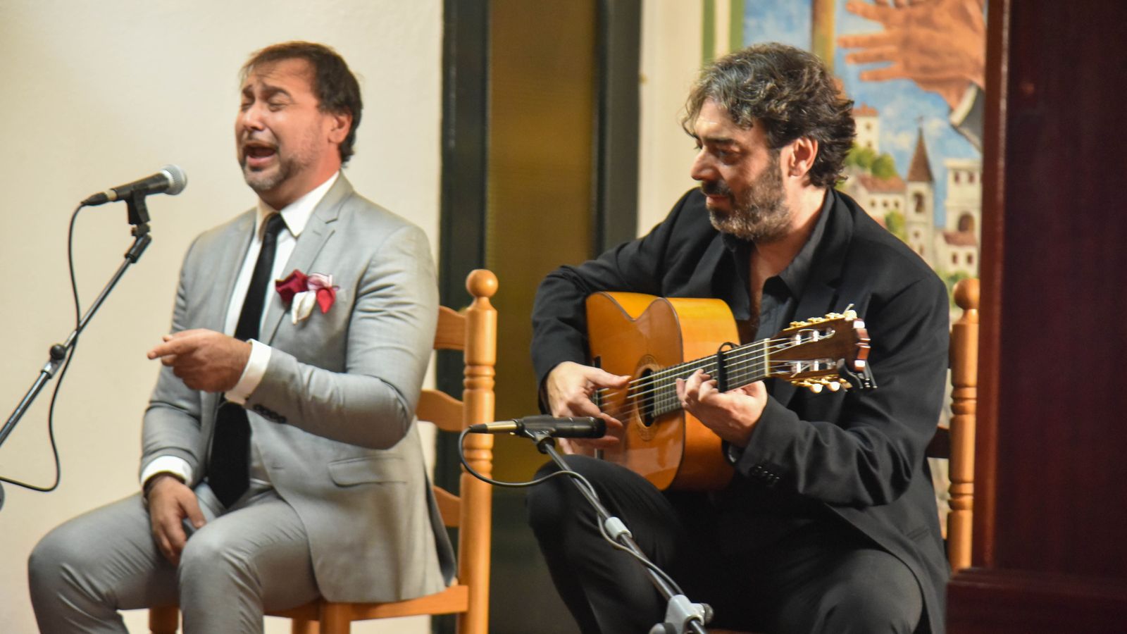 La clausura del Congreso Flamenco Antonio 'El Chaqueta' en La Peña Flamenca Cultural Linense