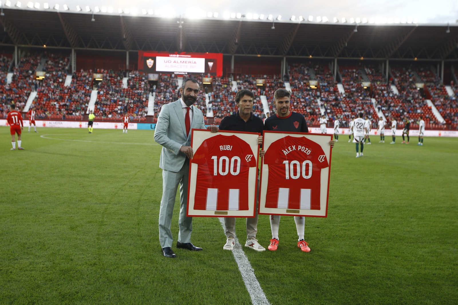Las imágenes del partido U.D. Almería-Albacete Balompié