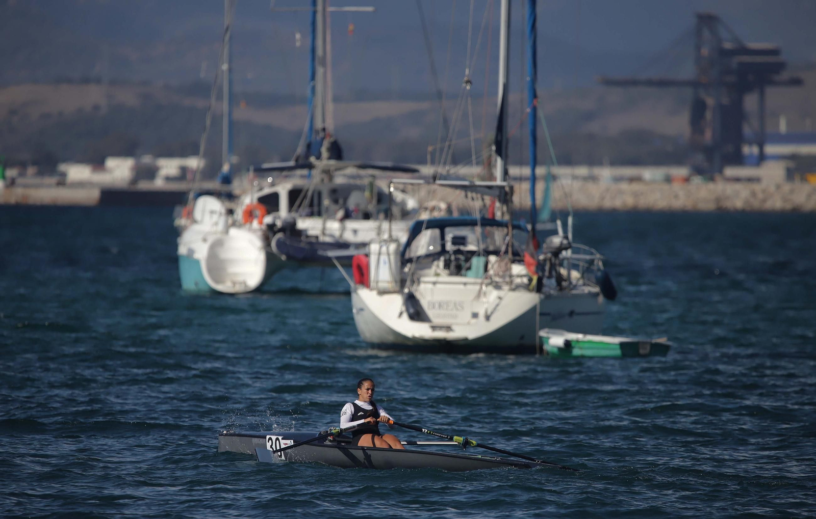 Las fotos de la jornada final de la Copa de la Juventud Europea de remo beach sprint de La Línea