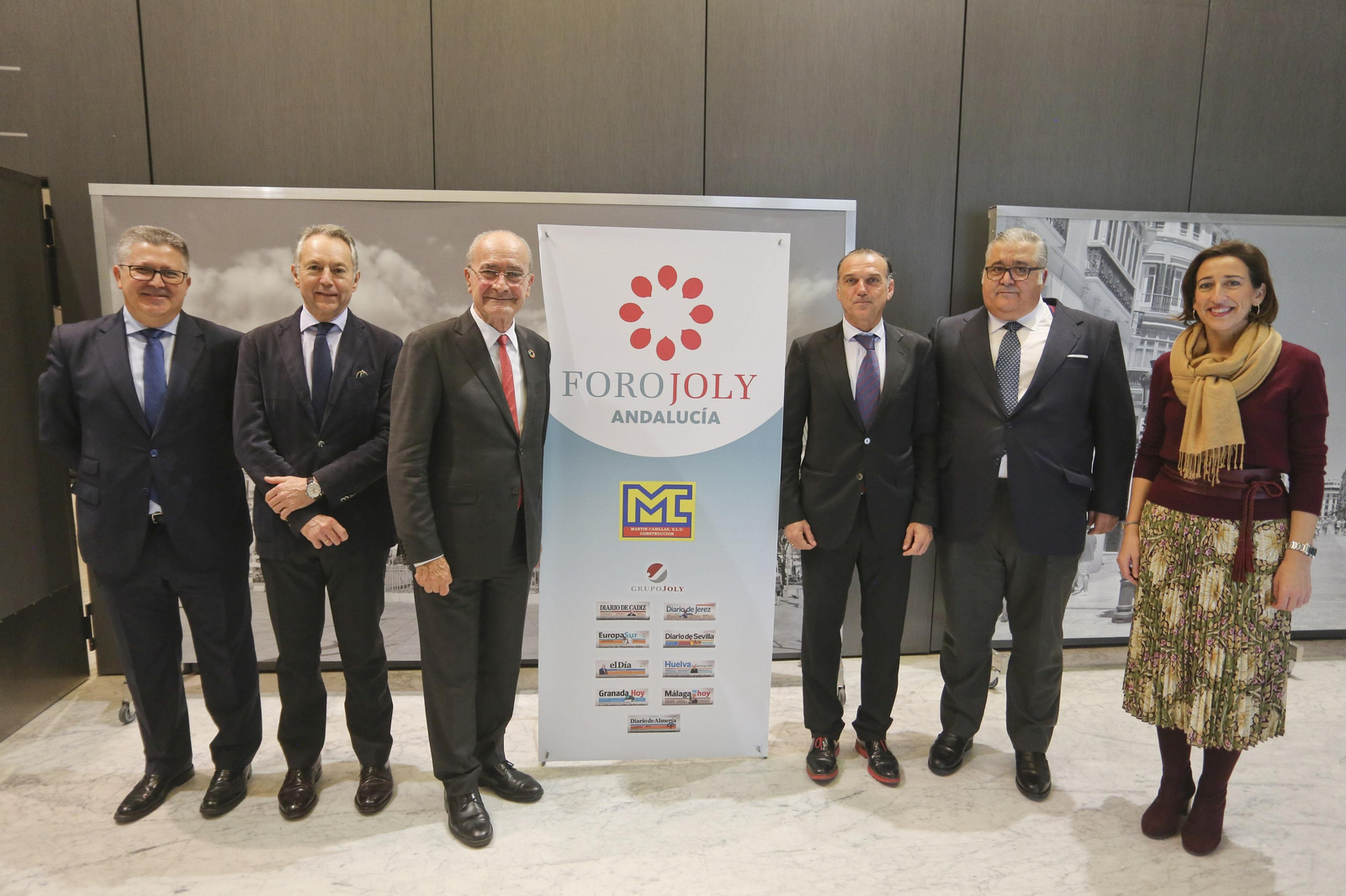 Fotos del Desayuno informativo Grupo Joly con el alcalde de Málaga