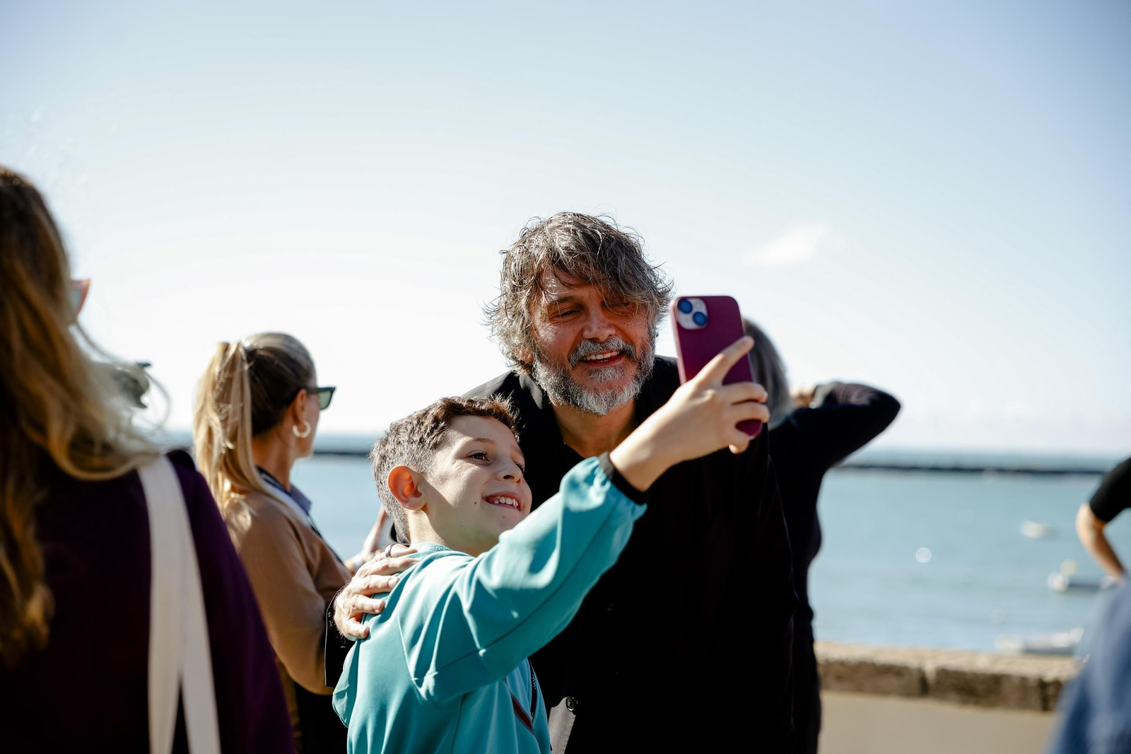 imágenes del photocall del South Series en la caleta el domingo 27