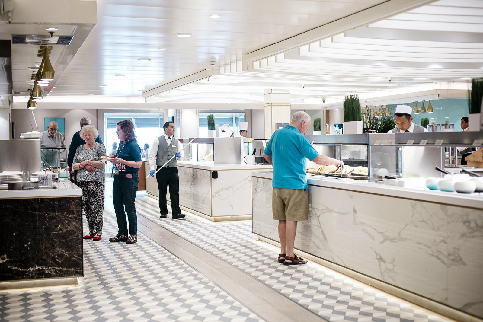 Un paseo por el Queen Mary 2