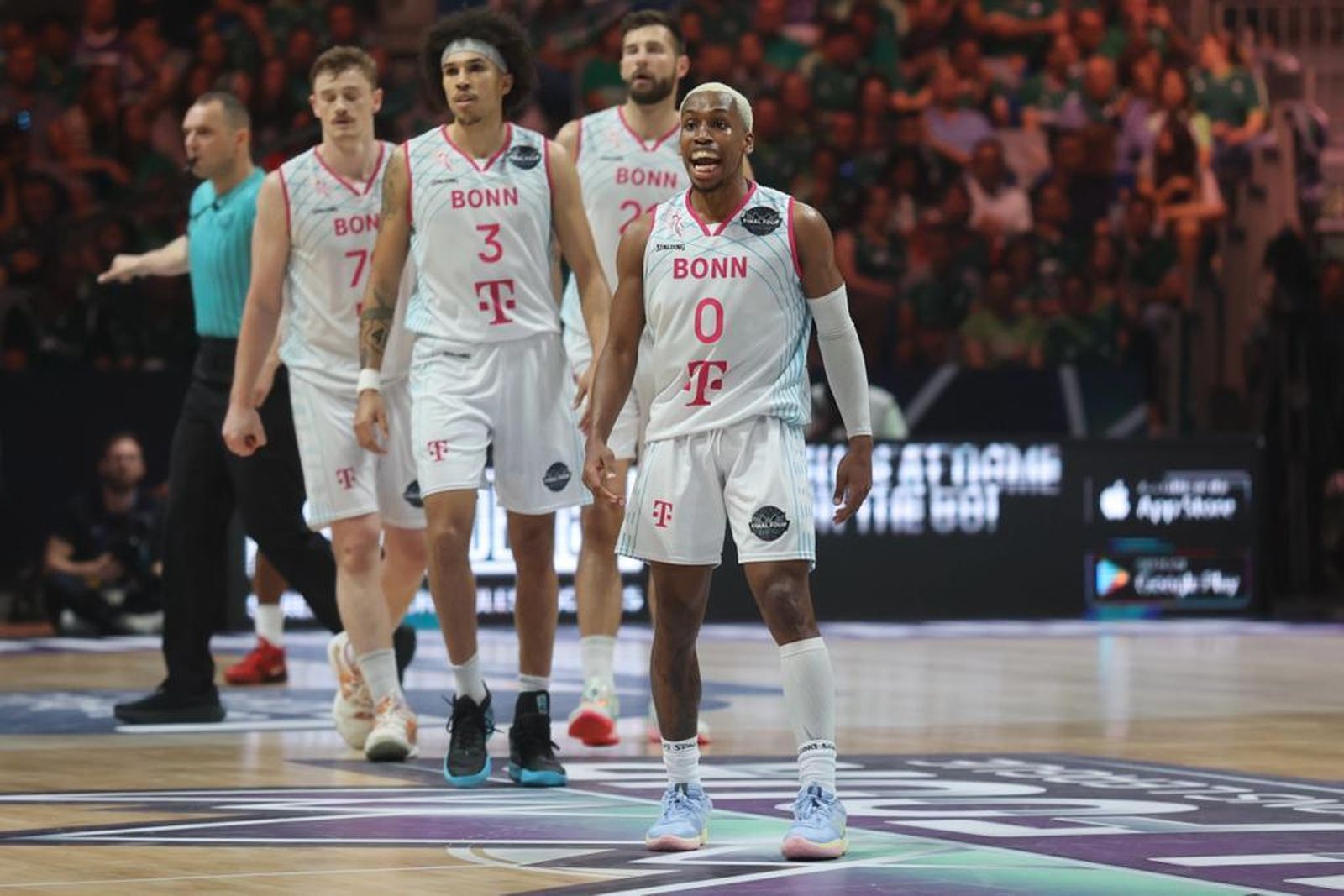 El Hapoel-Bonn, final de la BCL, en fotos