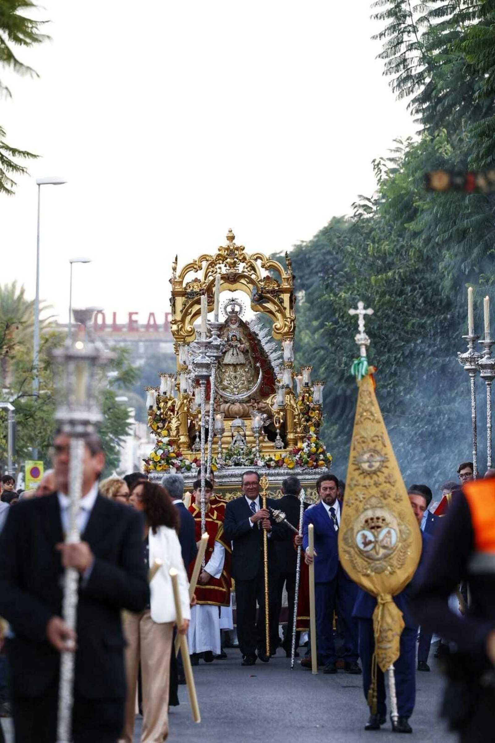 Todas las imágenes de la procesión Magna Mariana de Sanlúcar