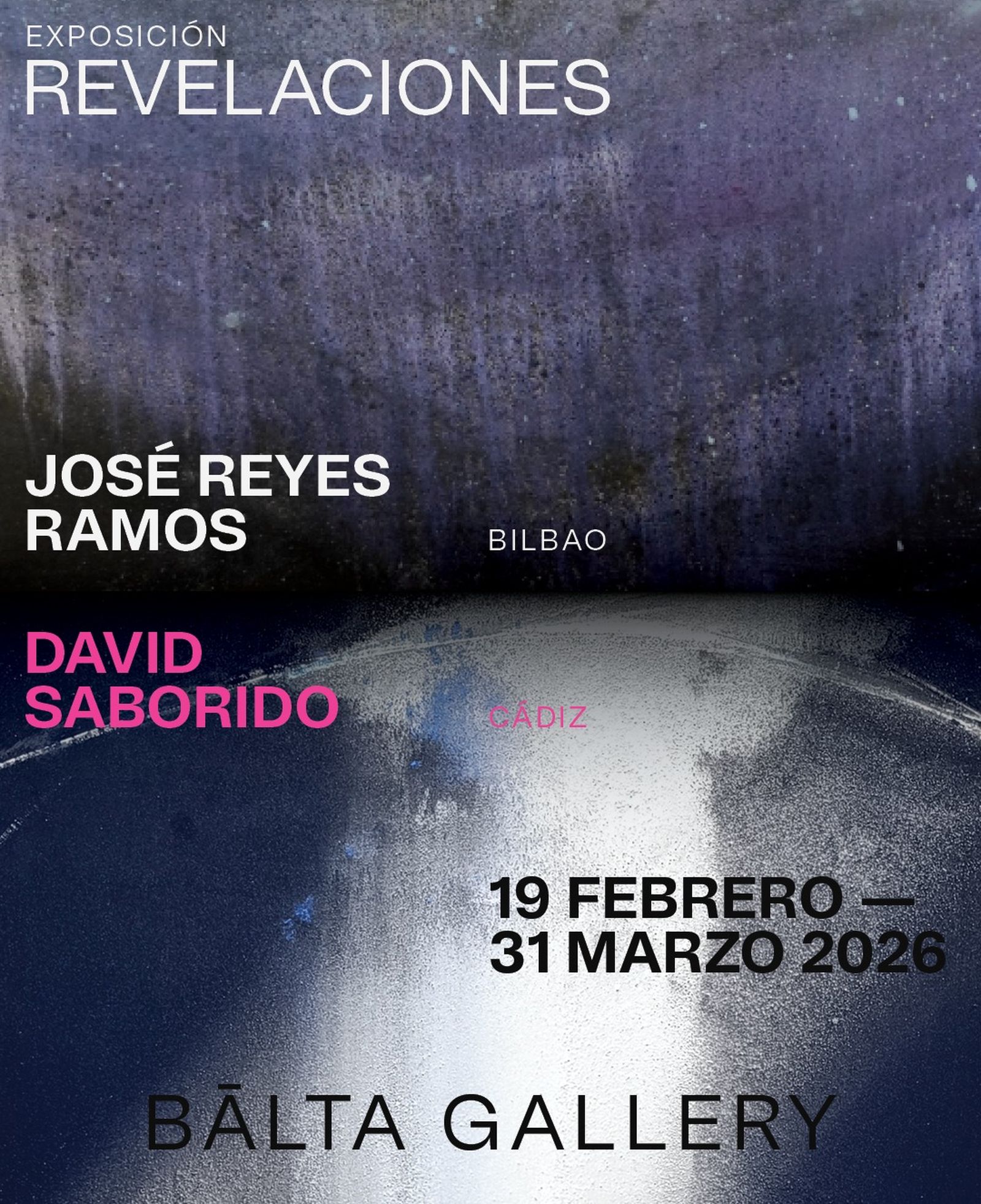 Cartel de la muestra.