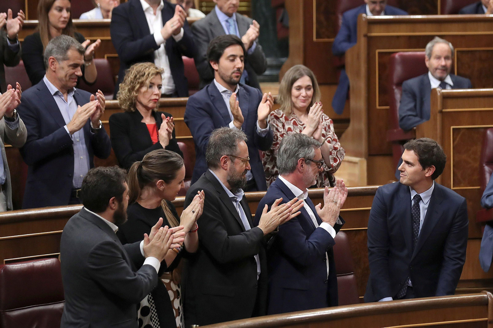 Las imágenes de la moción de censura a Rajoy