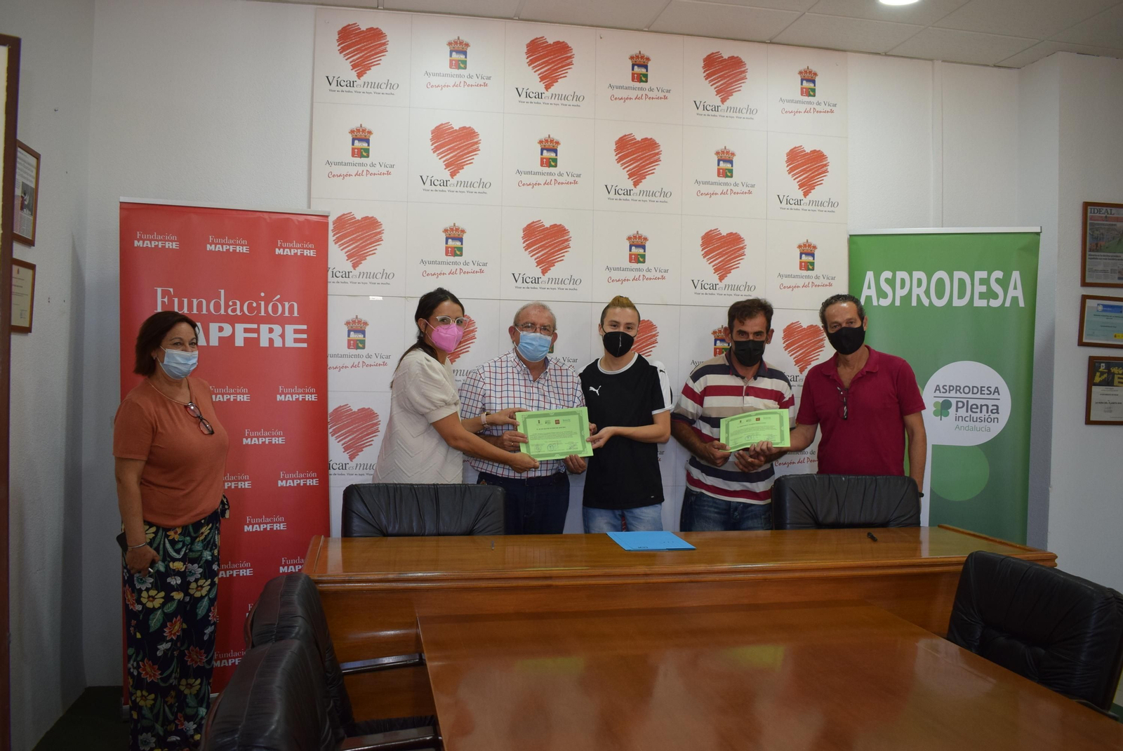 Vícar abre camino para la integración laboral de personas con discapacidad