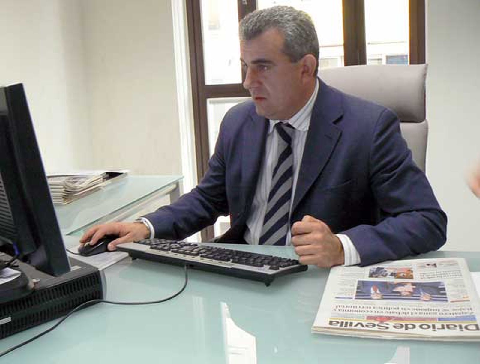 Gallego: "El Sevilla FC ha firmado un acuerdo y la Ciudad Deportiva irá en Bollullos"